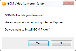 Picker Install Confirmation