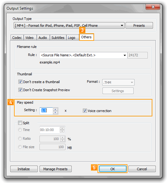 GOM Video Converter Easy and fast video conversion program